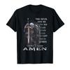 Knight Templar T Shirt Devil Saw Me With My Head Down Warrior Thought HeD Won