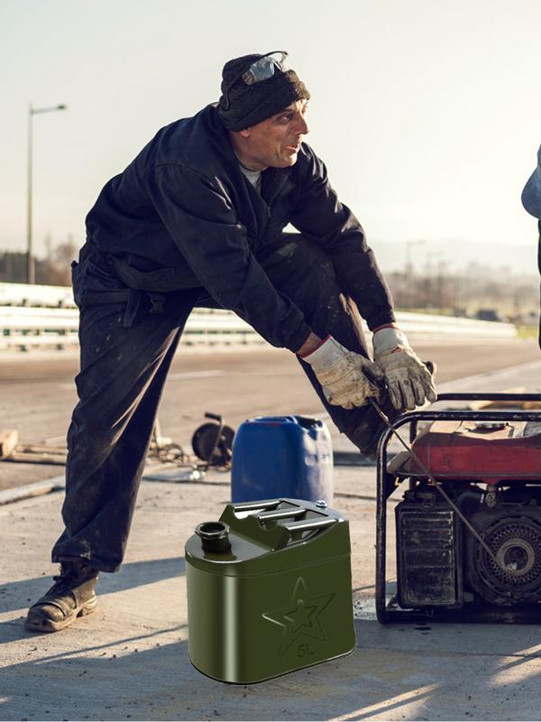 5/10L Oil Transfer Tanks Hydraulic Reservoir Oil Transfer Tanks Auto Metal Hydraulic Pump Unit Engine Coolant For Car Supplies