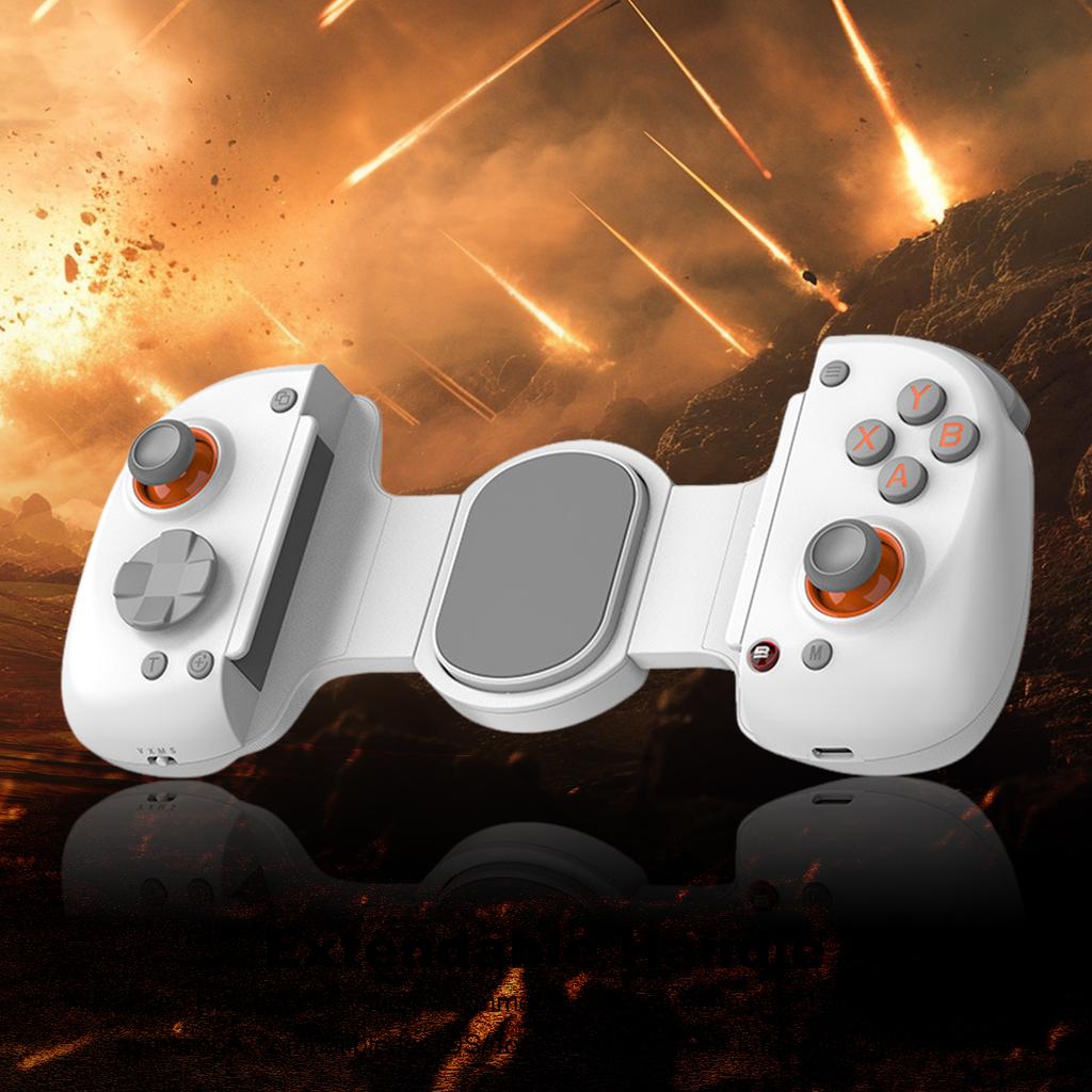 Mobile Gaming Controller Hall Effect Joystick Type-C Mobile Phone Controller BT Wireless Gaming Controller for Android/iOS