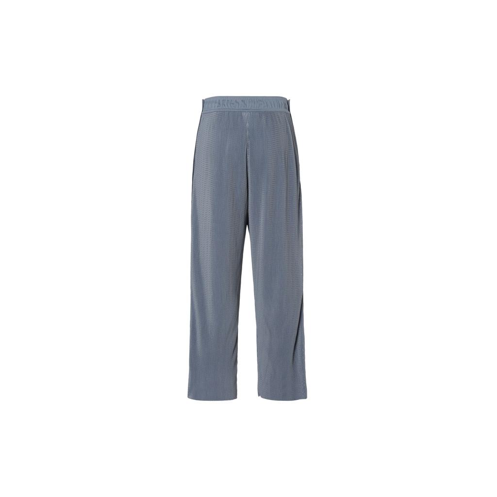 Nike Side Zipper Breathable Straight Leg Knitted Sports Pants Unisex Pants Blue DX6659-493