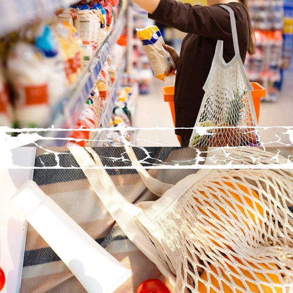 ICOCO LOVE YOU Borse della spesa riutilizzabili Borsa a rete portatile  Frutta e verdura Conservazione di cotone ecologica Borsa a rete pieghevole  per lo shopping acquista in modo economico — spedizione gratuita,