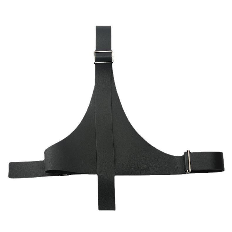 Single Shoulder Strap Belt Women'S Hip Hop Punk Decorative Dress Suit Coat Waist Seal Cool
