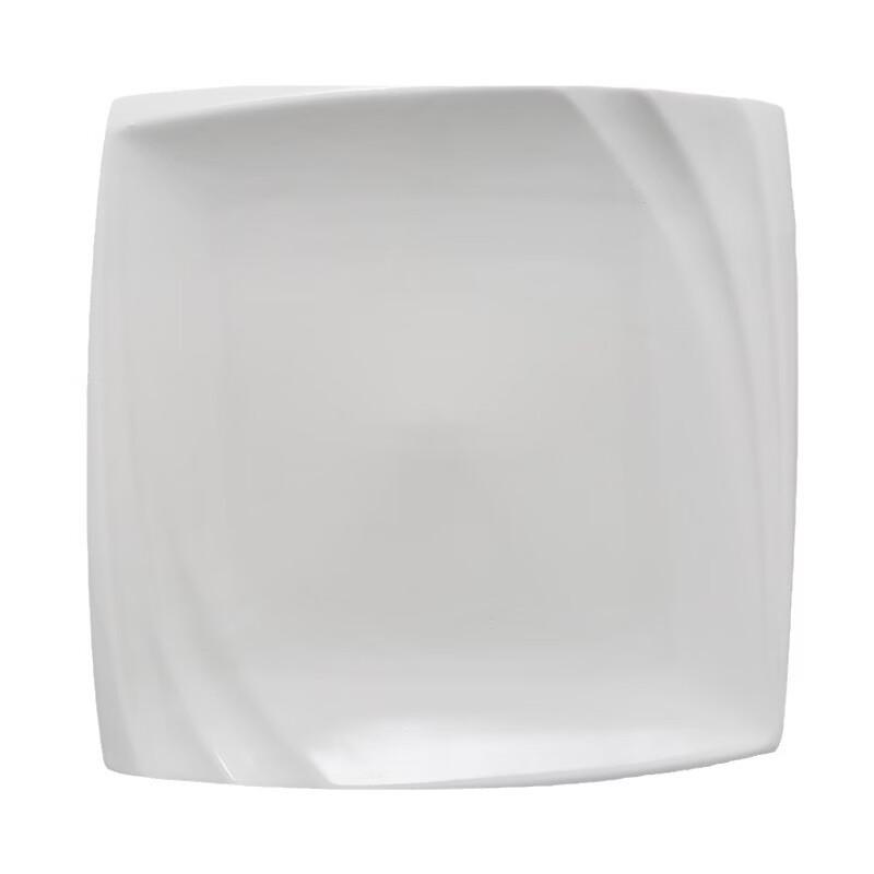 ZISIZ Square Ceramic Dinner Plate