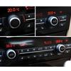 Console Dash Air Conditioner Buttons Key Caps Replacement For BMW 5 6 7 Series X5 X6 F10 F18 F06 F12 F01 F02 F15 F16 520 523
