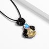 Necklace Chain Beautifully Inlaid Women'S Sweater Sparkling Moonstone Party Pendant Copper Skirt