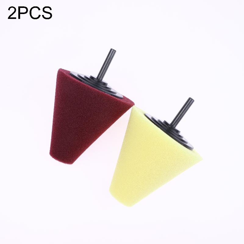 Car Hub Polishing Sponge Grinding Head Metal Plastic Grinding Conical Sponge Polishing Sponge Wheel