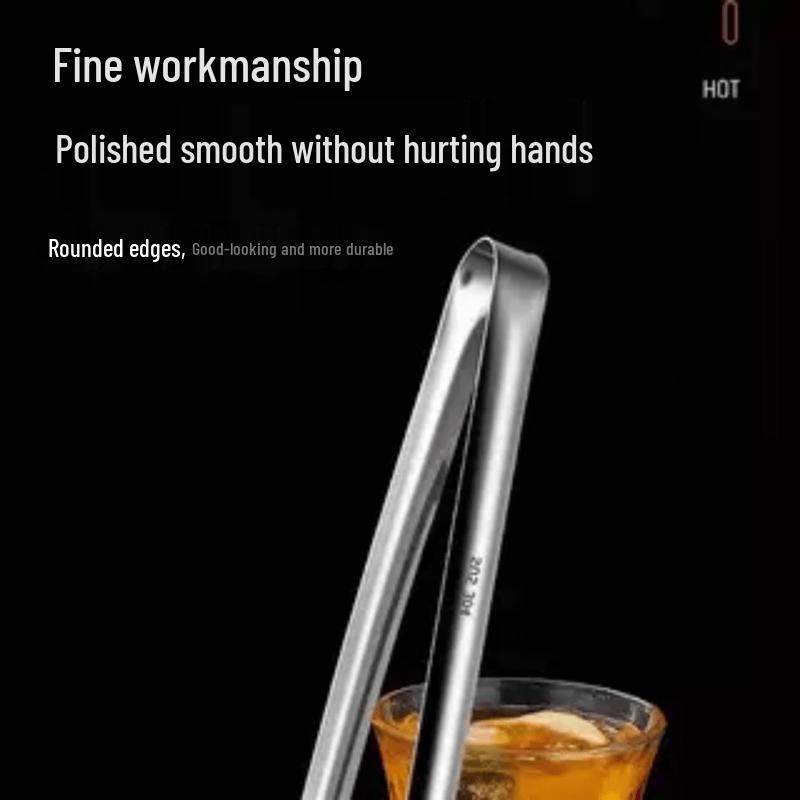 Qiwei 304 Stainless Steel Food Tongs