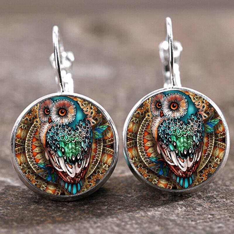 Fashion Earring Y2K Vintage Marigold Time Gem Flower Ear Buckle