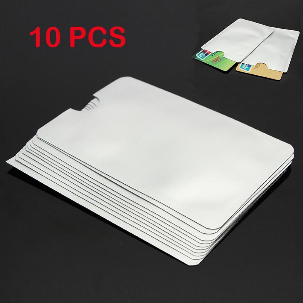 10 pcs Transparent ID Cards Soft Clear Plastic Card Sleeves Protectors 6*9cm