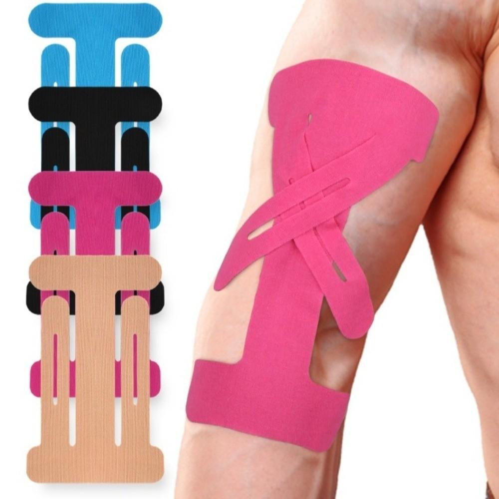 10pcs Breathable Elbow Bandage Waterproof Elbow Support Tape Muscle Support Tape Fitness