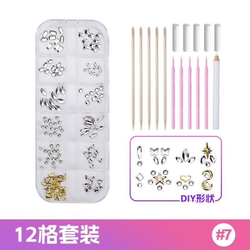 Dental Diamond Tooth Decoration, Tooth Diamond Tool Diy Set, Tooth Sticker, Diamond Love Horse Eye Decoration