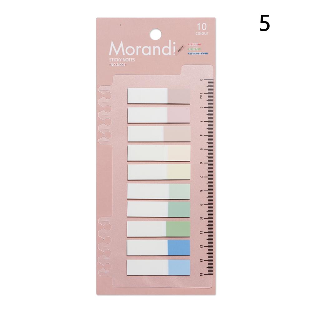 60/120/200pcs DIY Novelty Tab Strip Index Flags Bookmark Label Sticky Notes Loose-leaf Memo Pad Paster Sticker