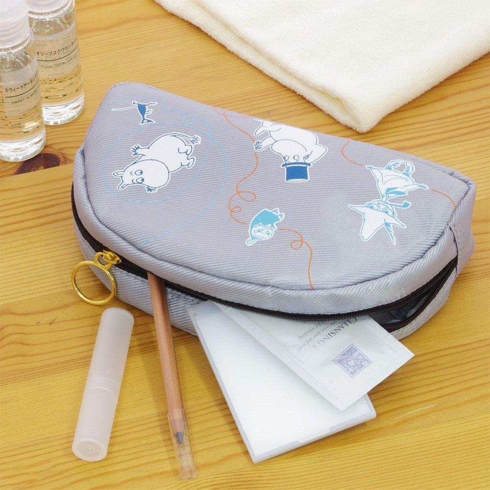 Gakken Staful Moomin F14802 Pouch, Gray,