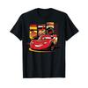 Disney Pixar Cars Lightning McQueen LMQ #95 Spotlight Graphic T-Shirt for Men Women Kids