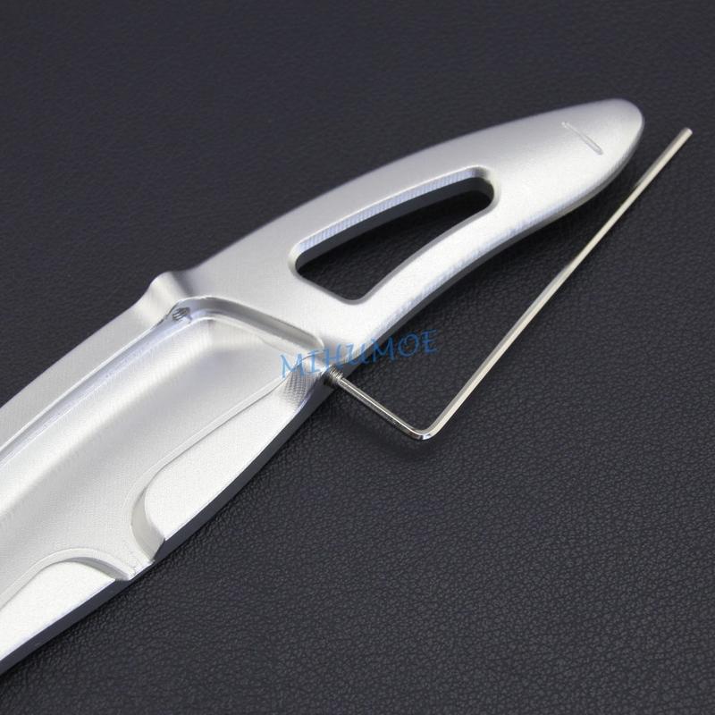 For Porsche Macan Cayenne Panamera 718 Boxster Cayman Spyder Aluminum Steering Wheel Paddle Shifter Extension Silver Accessories
