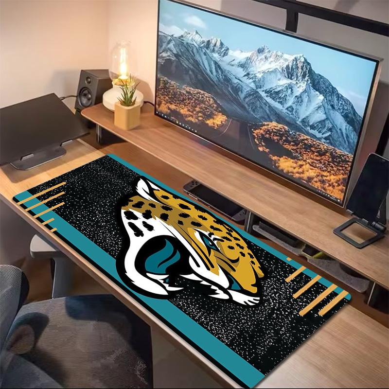 Jacksonville Jaguars2 Print Cushion Non-slip Laptop Tablet Big Mousepad XXL Mat Mini PC Playmat With Lock Edge