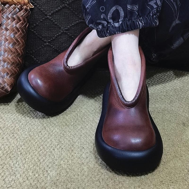 Fashion Flats Platform Women Ankle Boots Fashion Designer Shoes Casual Woman Sport Boots Winter 2025 New Dress Cozy Chelsea Botas Mujer