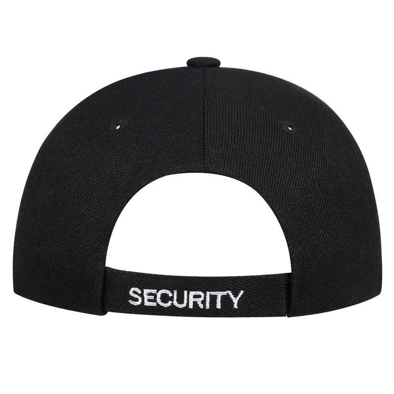 Unisex Security Embroidery Baseball Caps Spring And Autumn Outdoor Adjustable Casual Hats Sunscreen Hat