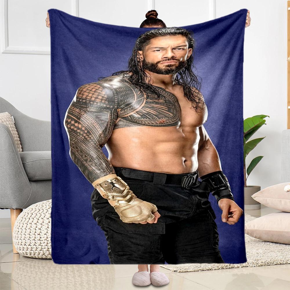 Roman Reigns5 Blankets are suitable for living rooms,making them an ideal choice for outdoor travel and gifts.