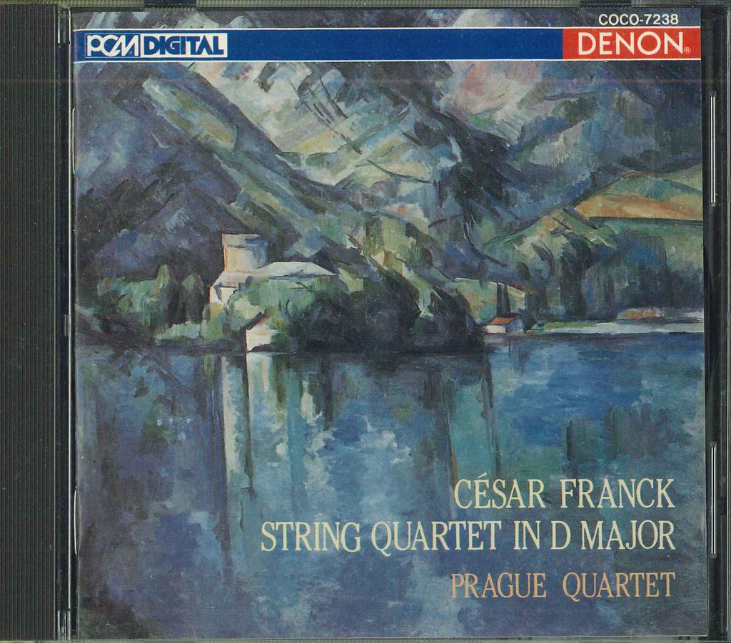 CD FRANCK - Frank String Quartet In D Major Pra COCO7238 NIPPON COLOMBIA 1991 Japan Classical Used