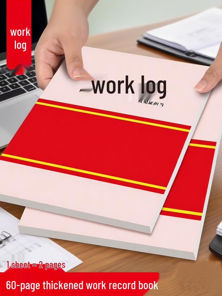 Sijin 2025 Employee Attendance & Work Record Book - 31-Day Temporary Worker Sign-In Register