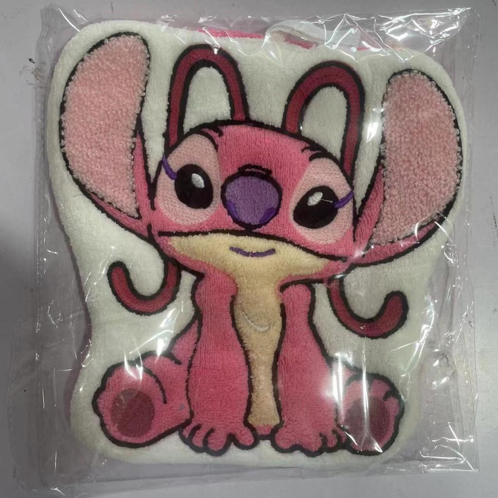 Stitch-Shaped Coral Fleece Hand Towel - Absorbent, Soft, Double Layer, Quick Drying for Kids & Home Use