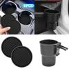 Car Accessories Cup Holder Drink Bottle Air Vent Mount Stand + Ert Coaster