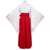 [Hosaku Co., Ltd.] Taisho Roman Hakama Kimono for Girls, Courtesan Yukata Cosplay, Cute Retro Floral Lolita Summer Festival One Size Fits All