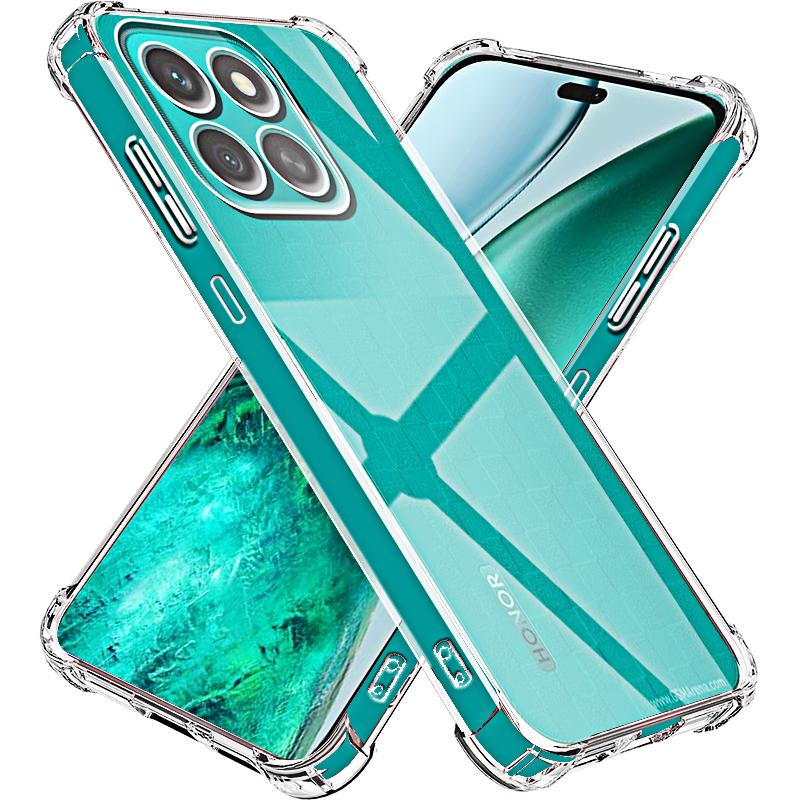 Shockproof Clear Phone Case for Honor x8c X9c X7c X9b X8b X7b X6b X9a X8a X7a X6a X9 X8 X7 Soft TPU Shell Transparent Back Cover