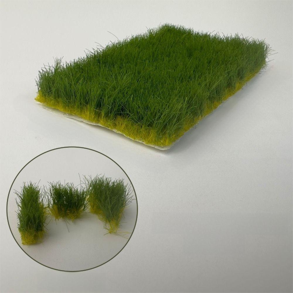

Высота 12 мм Искусственная трава Пучки Ручной отрыв Статический пучок травы Садовое украшение Style 1