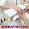 Wood Stand Nail Arm Rest Cushion Non-slip Arm Rest Stand Manicure Hand Pillow  Nail Art Tool