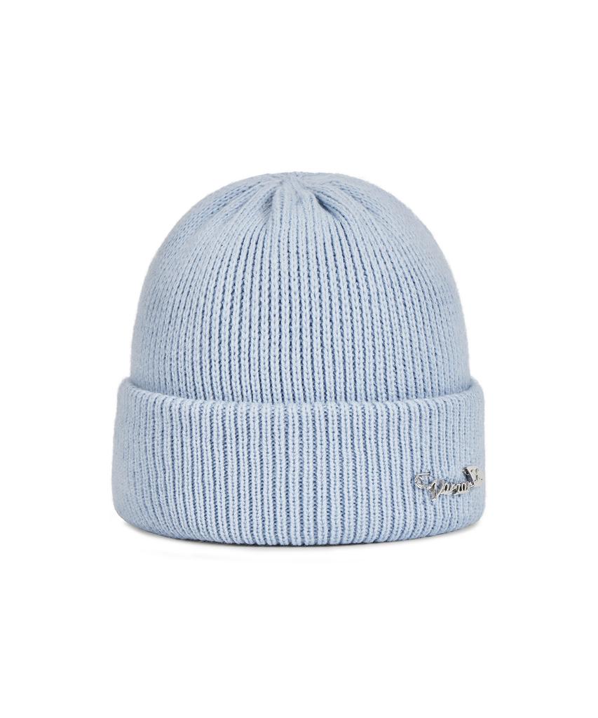 Bajal Safety Pin Beanie Blue Grey
