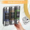TranRantic Shampoo Dispenser Soap Dispenser Wall Mounted Hand Soap No Drill Dispenser Shampoo Suitable for Hand 300ml3