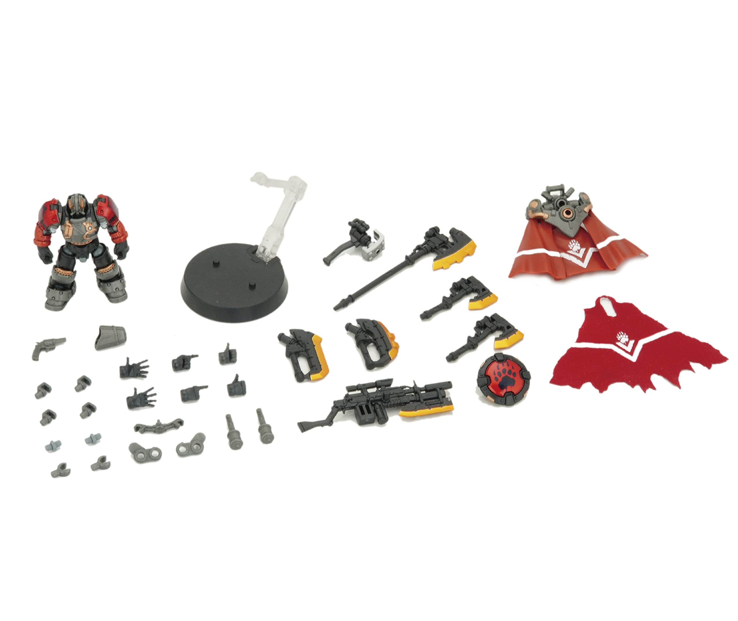 

TOYS ALLIANCE ARC 27 Imirs Ursus Guard Corps Captain Orn Lodbrok Enhancement Scale PVC ABS Painted Movable Figure ARCHECORE Senki [Mental Ver.] 1/35