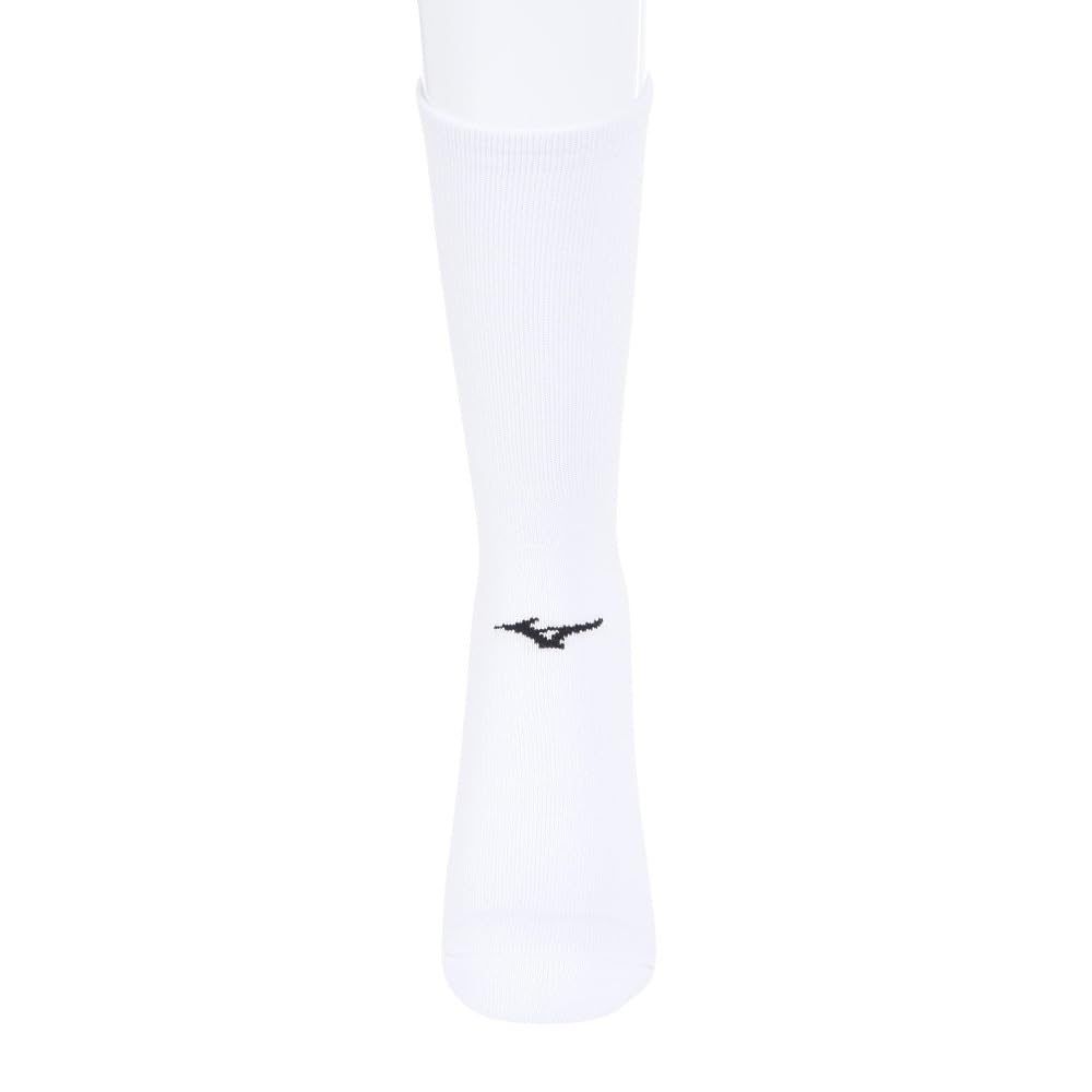 Normale Länge Fußballsocken Größen, Freizeit, Unisex, Erwachsener, Weiß, 25-27cm (P2MXB065)