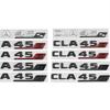 Knbfq10 Rear Trunk Words Letter Sticker Nameplate Badge Decals Script Logo Emblem For W176 W177 4MATIC W117 X117 C117 CLA45S A45S A35S