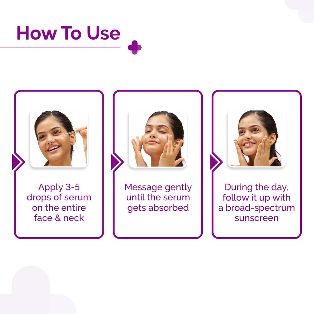 The Derma Co 10% Vitamin C Face Serum with 5% Niacinamide for Brightening & Dark Spot Reduction 10 Ml