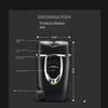 Electric Razor, Charging Bearded Knife, Portable Beard Knife, Double Knife Head Can Be Washed with Water.