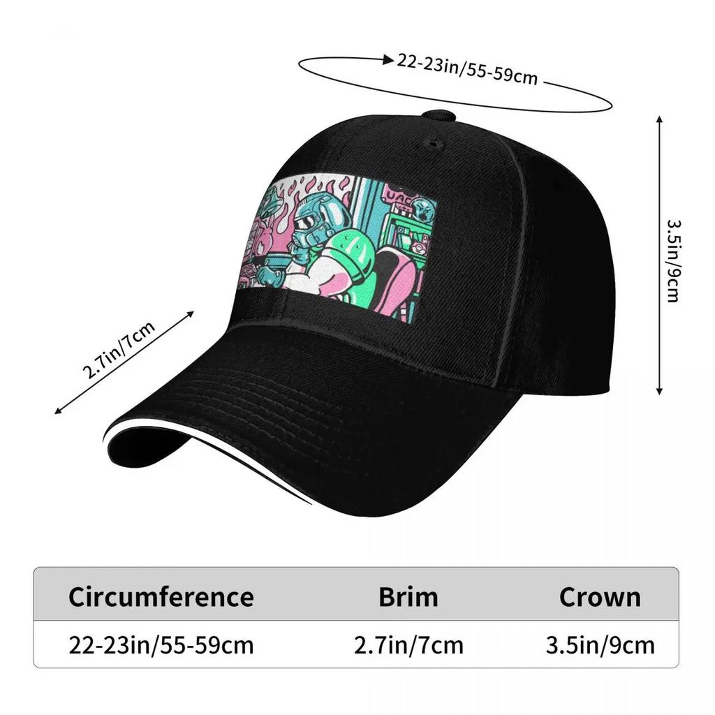 Lofi Rip & Tear Radio v2 Baseball Cap luxury caps western Hat Men Hats Women's