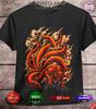 Kurama Skjorte Naruto Shippuden Kyubi Anime Unisex T-skjorte Alle Størrelser Myk Manga
