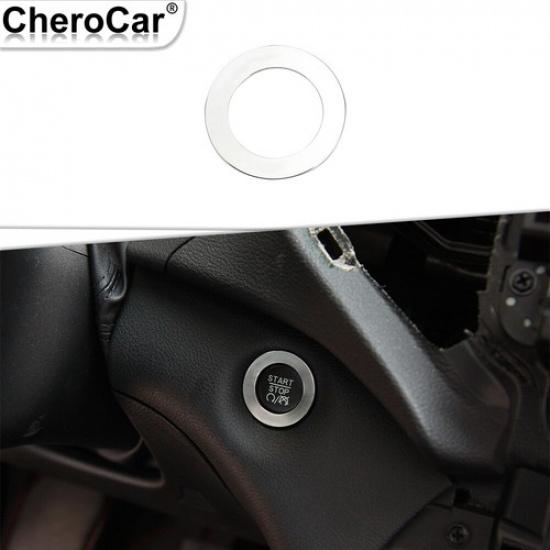 

Silver Ignition Engine Switch Start Key Trim Ring For Jeep Grand Cherokee 2014+