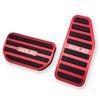 LEXLEYS Aluminum Pedal Covers for Suzuki Solio and Solio Bandit No Tools Rubber Custom Parts (MA36S, MA46S, MA37S, MAD7S) - Required, Anti-Slip,