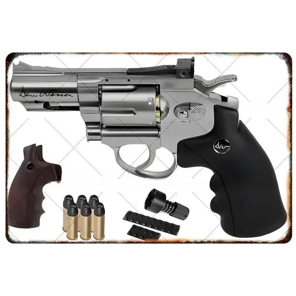 Exquisitely Designed Pistol Metal Signs: Embodying Military Sophistication, These Are the Ideal Wall Decor for Man Caves