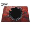 Moisture Absorbing Mat Velvet Water Hole Illusion with Realistic 3D Floor Non-Slip Crystal Absorbent Rug