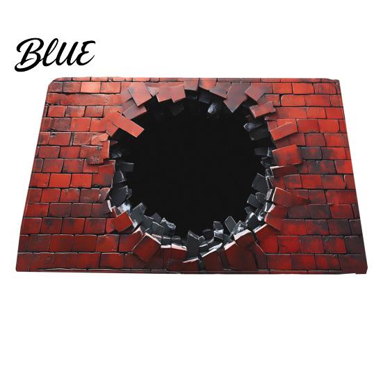 Moisture Absorbing Mat Velvet Water Hole Illusion with Realistic 3D Floor Non-Slip Crystal Absorbent Rug