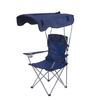 Heavy Duty Foldable Canopy Camping Chair Cup Holder Portable Beach Lounger 120kg Load Outdoor Lawn Camping Picnic Daily Rest