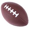 Mini Decompression Rugby Toy Inflation-free PU Stress Anxiety Sports Balls Gifts Brown for Kids Adults for Pet Training