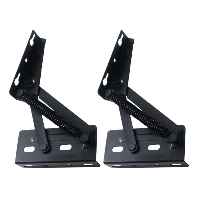 2Pcs Sofa Triangular Spring Headrest Hinge Furniture Storage Support Hinges for Cabinet Door, Sofa Bed & Furniture