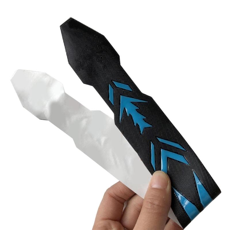 2Pcs Racquet Head Edge Guard Protections Tape Beaches Tennis Racket Paddleball Guard  Racquet Head Edge Guard Tape