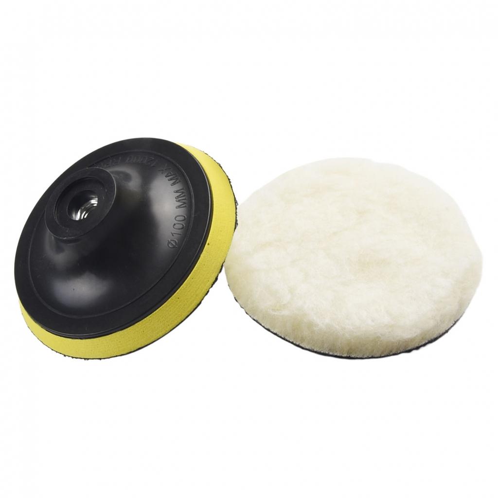 5 szt. Padów Polerskich 4 Cale Polerowanie Do Polerki Samochodowej Wiertarki Nowe Praktyczne